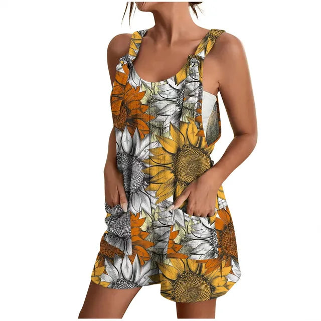 New Women Jumpsuits Summer Shorts