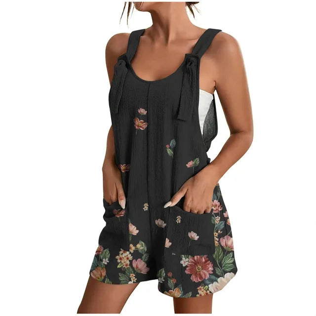 New Women Jumpsuits Summer Shorts